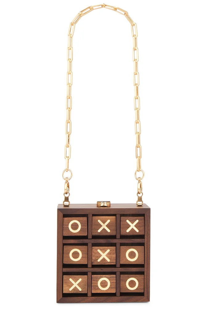 Tic Tac Toe Clutch