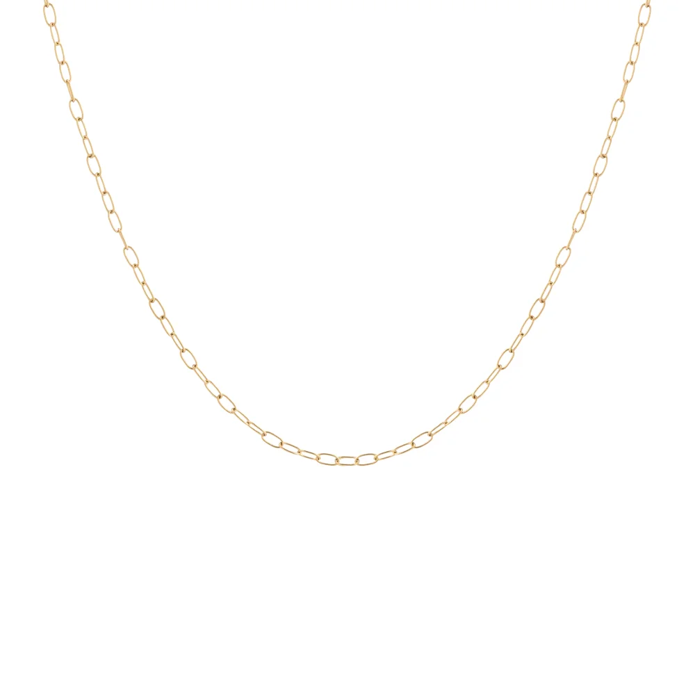 Unbreakable Mini Paperclip Chain Necklace