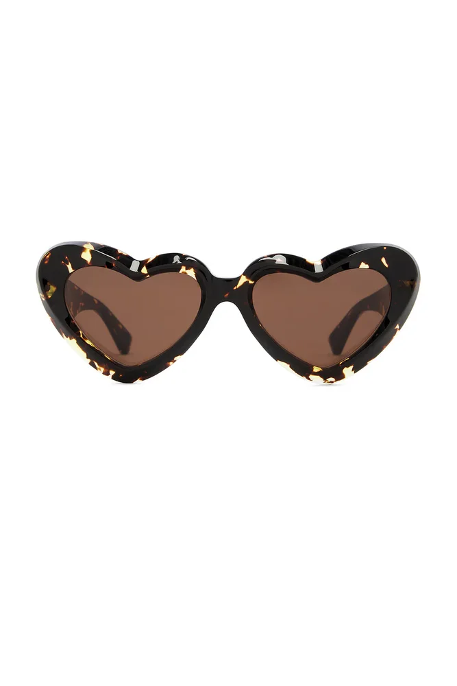 Bottega Veneta Eyewear Cat-Eye Frame Sunglasses