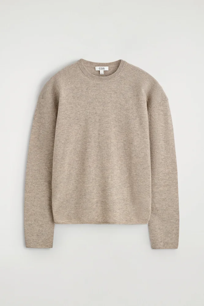 Merino Wool Crew-neck Sweater
