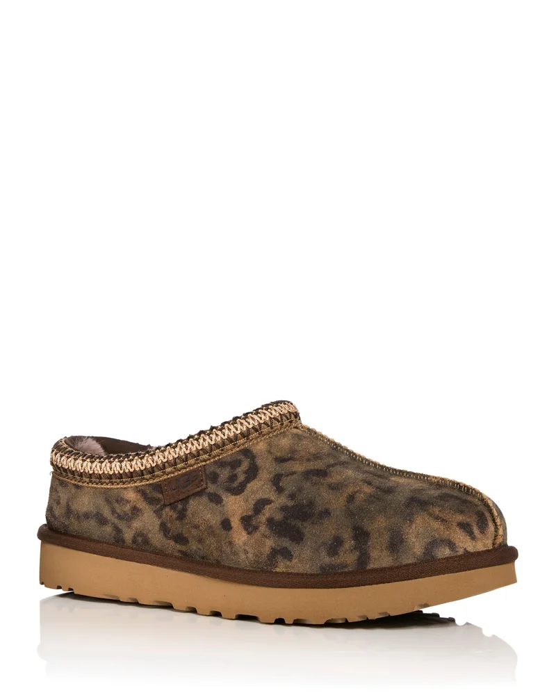 Tasman Spotted Shearling Lined Slippers