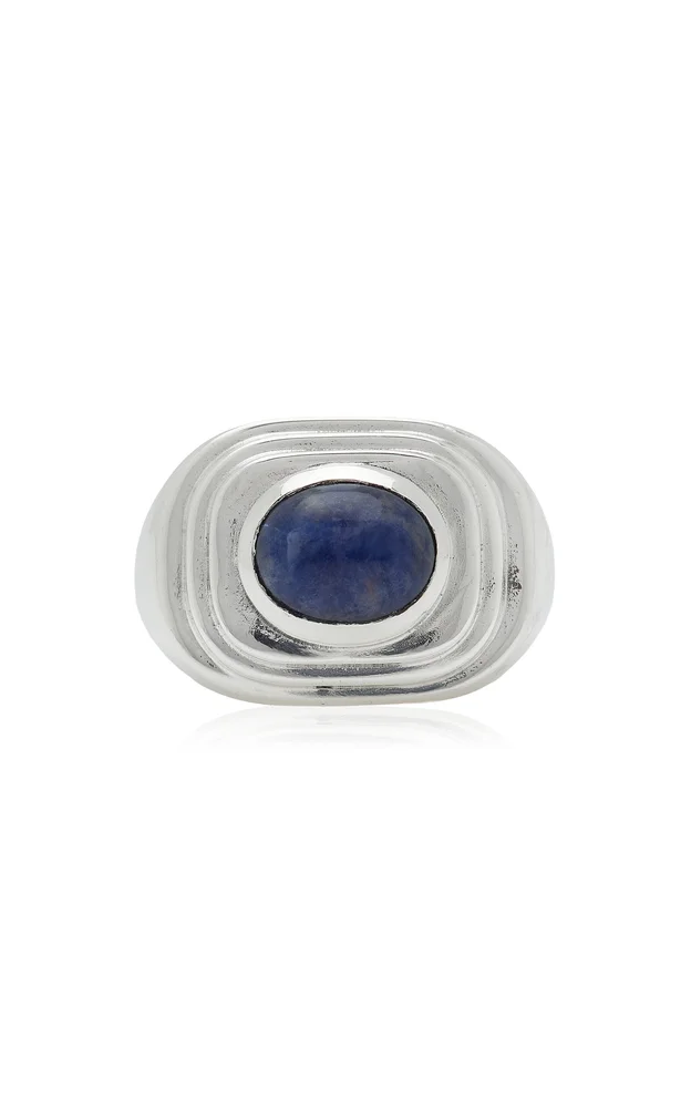 x Jeanerica The Deco Indigo Ring