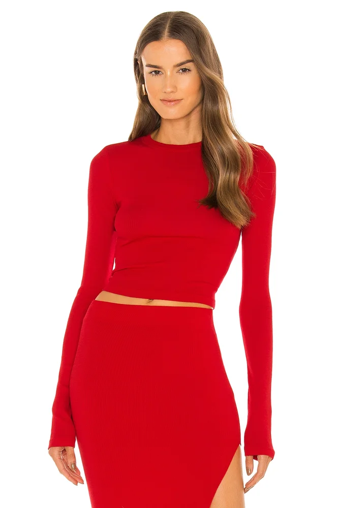 Verona Crop Long Sleeve
