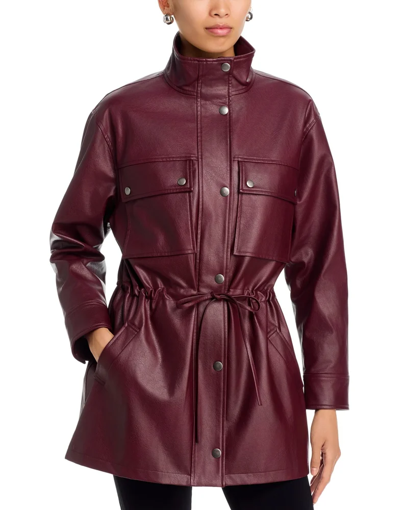 Angelina Faux Leather Jacket