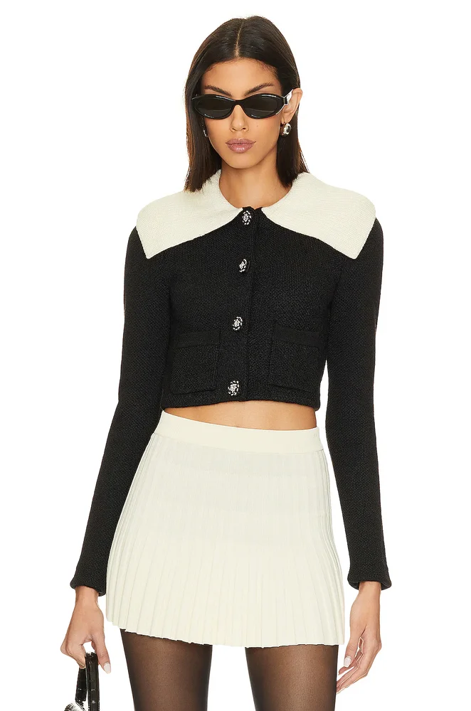 PHILIPPA CARDIGAN - BLACK