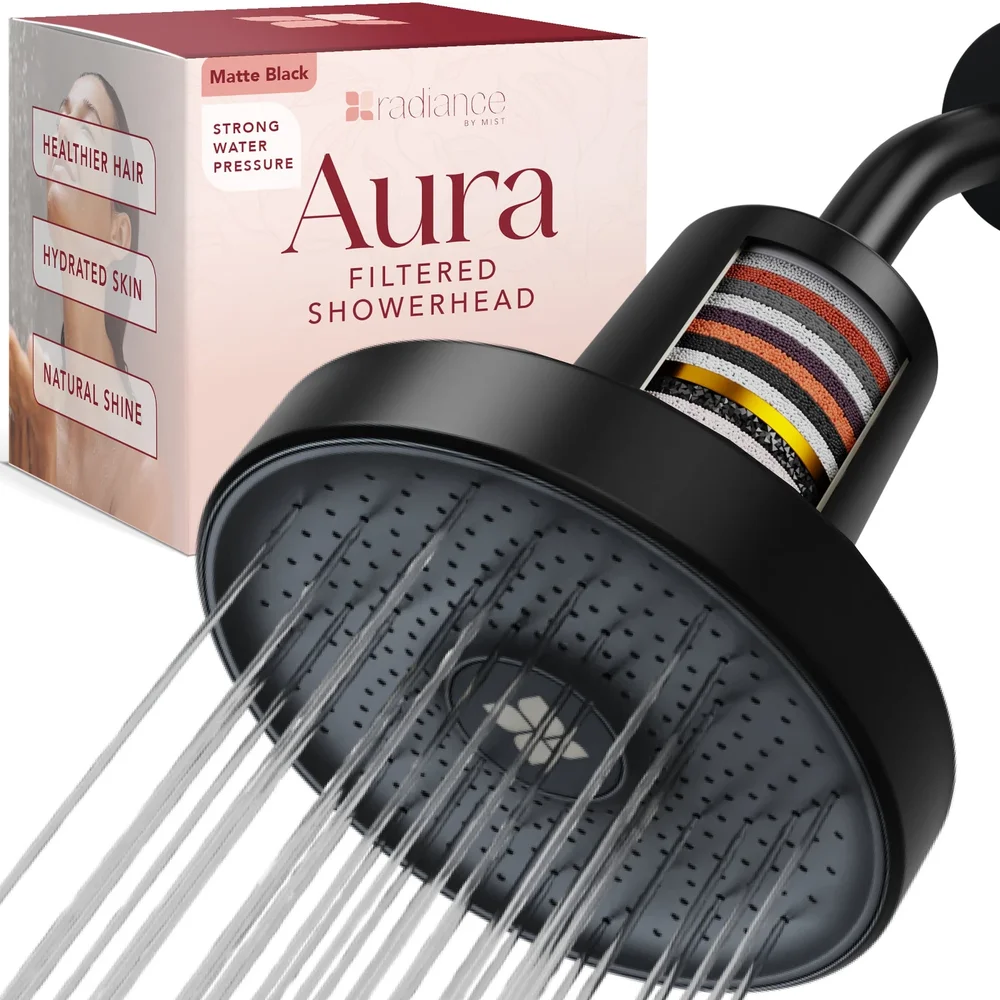 Aura Water Softening Filtered Shower Head