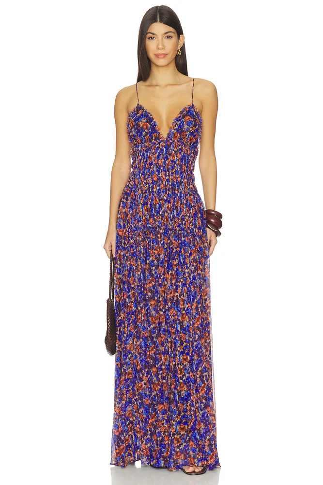 Atrani Silk Gown