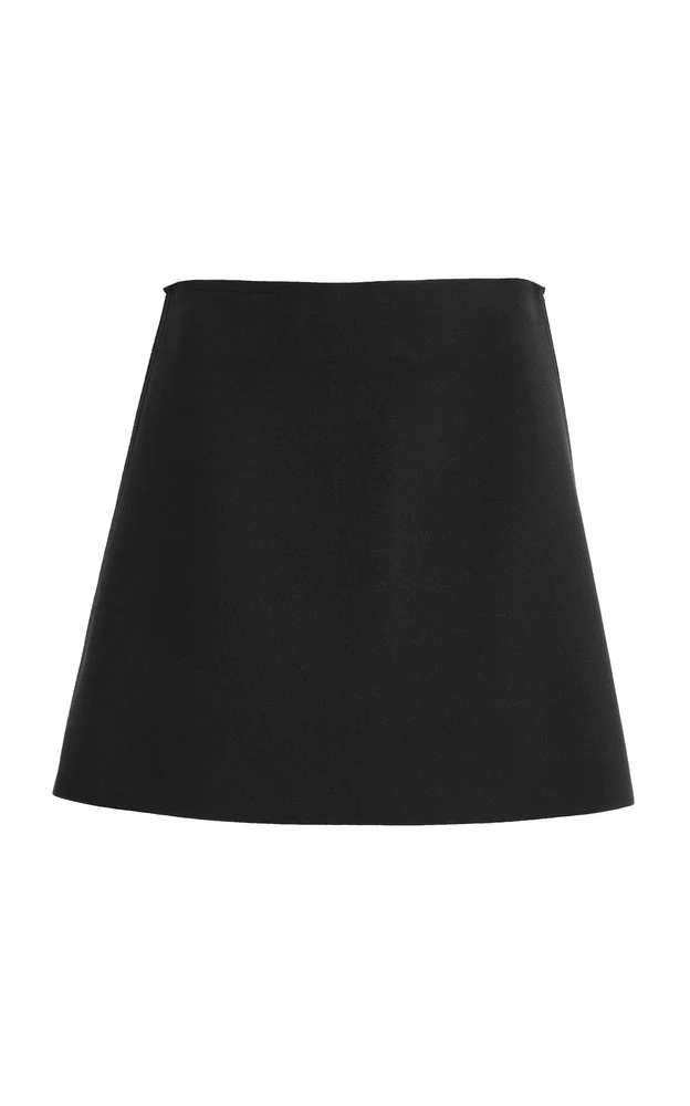 Exclusive Lay3 Crepe Mini Skirt