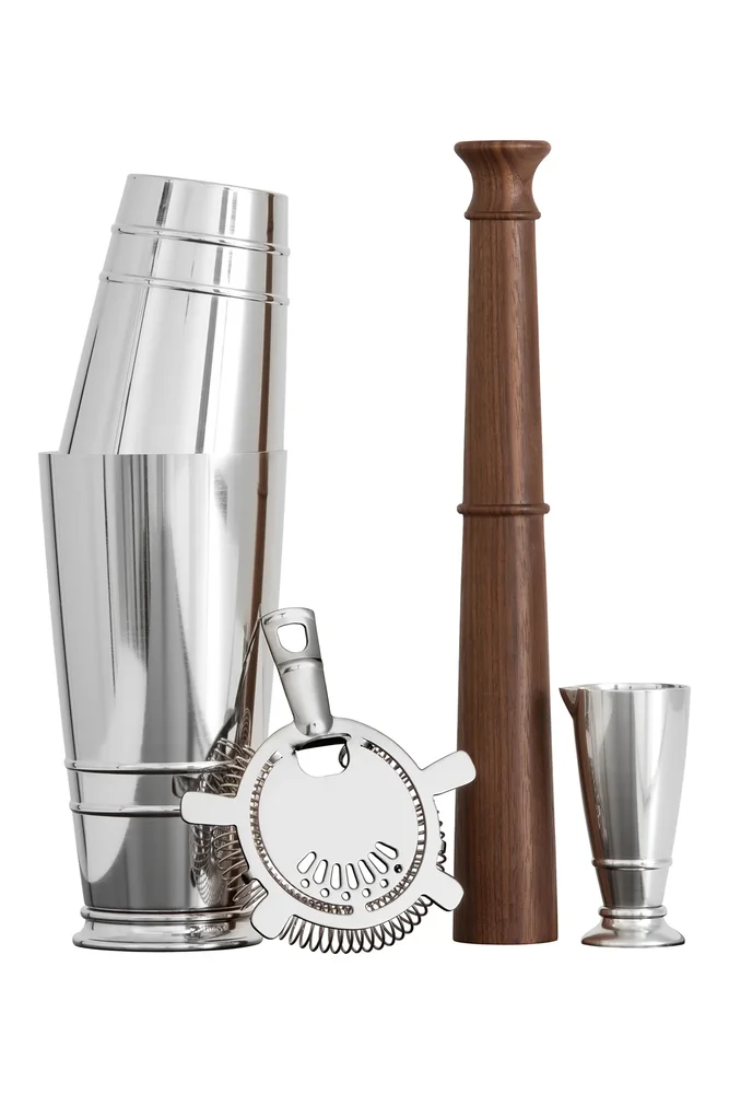 Crafthouse 4-Piece Cocktail Shaker Set