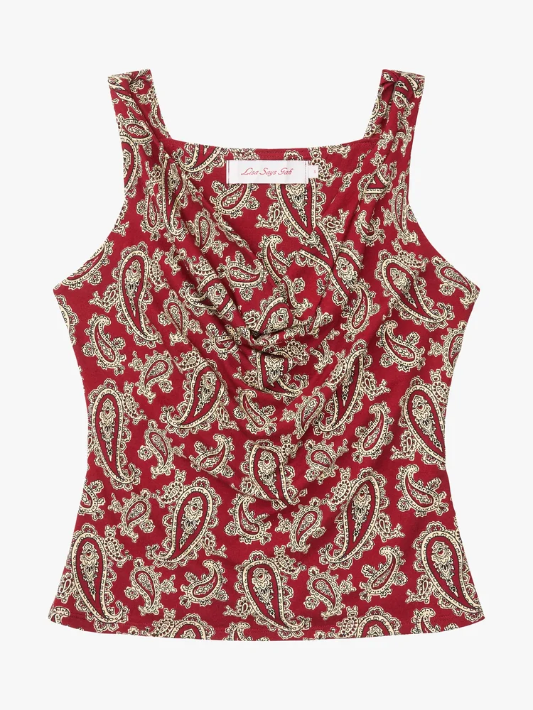 Jean Top - Prairie Paisley