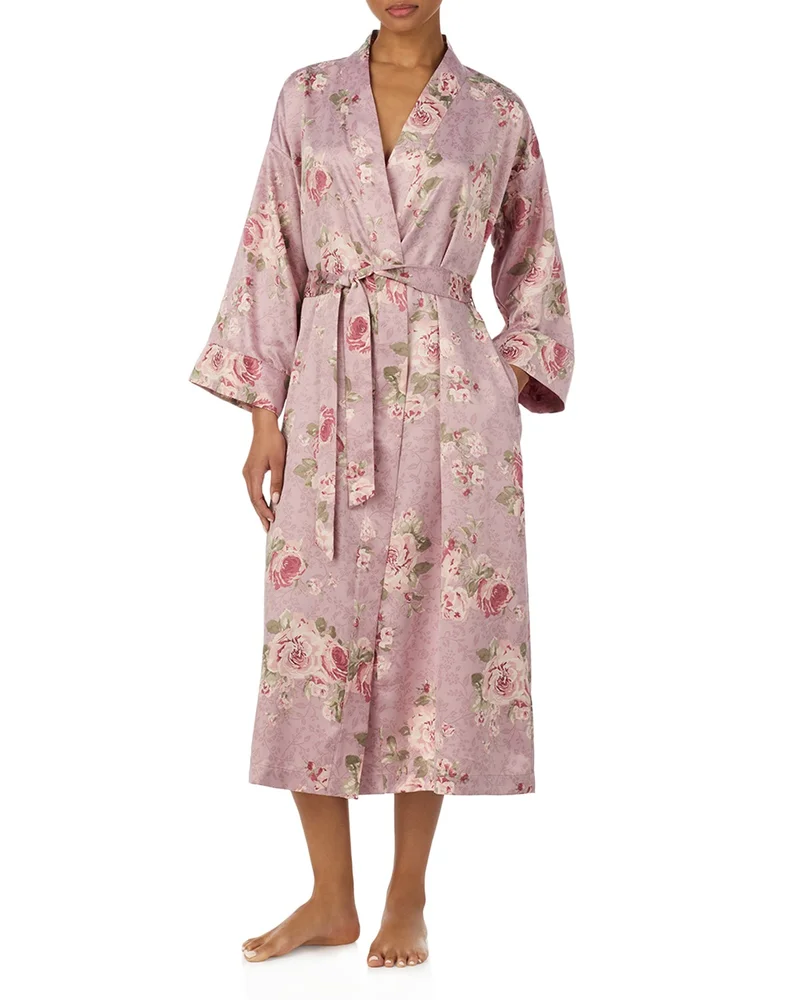 Long Satin Robe