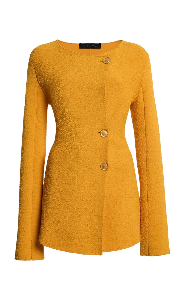 Sukki Draped Boucle Knit Jacket
