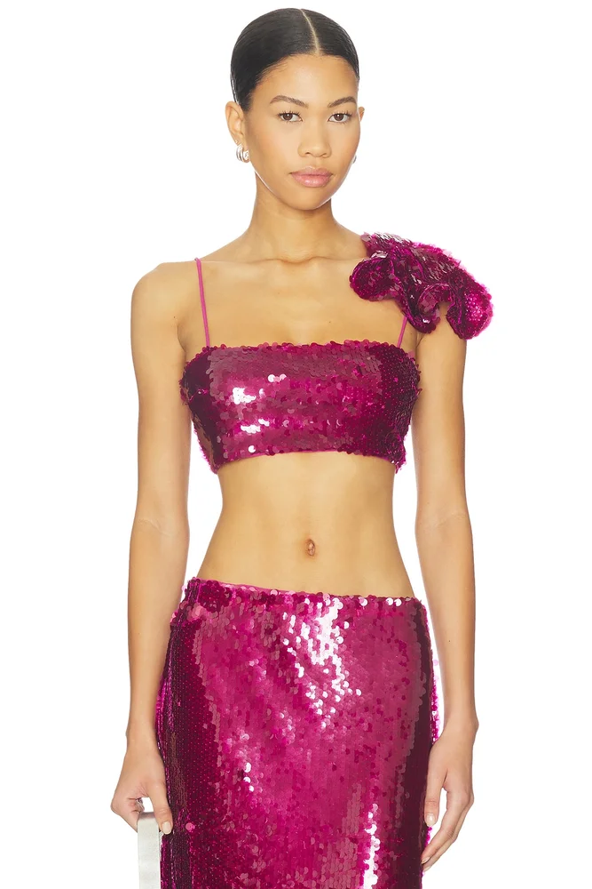 Mela Sequins Top