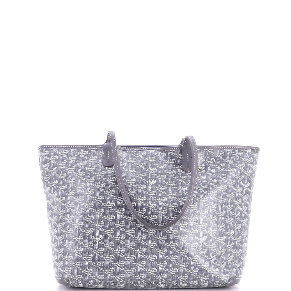 Pre-Owned Artois Tote Coated Canvas PM in Gray