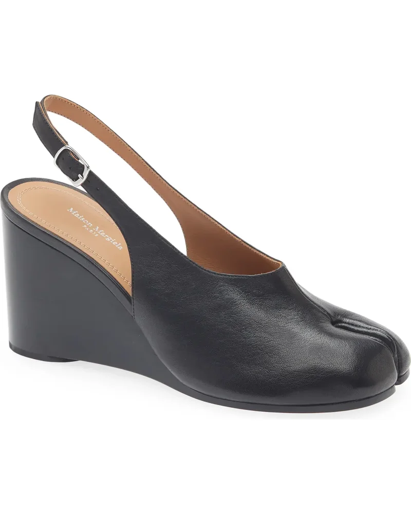Tabi Wedge Slingback Pump
