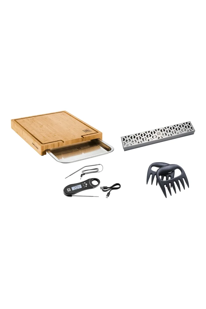 Barbecue 4-Piece Smoke Set