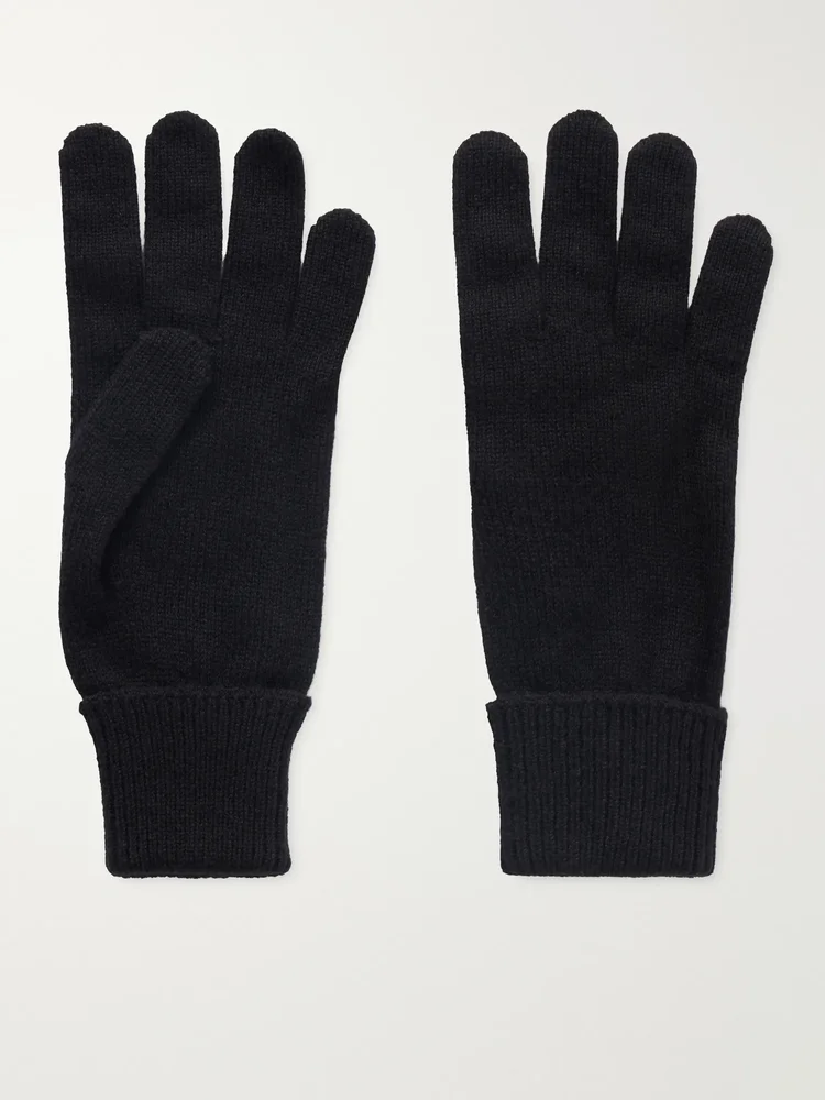 Doris cashmere-blend gloves