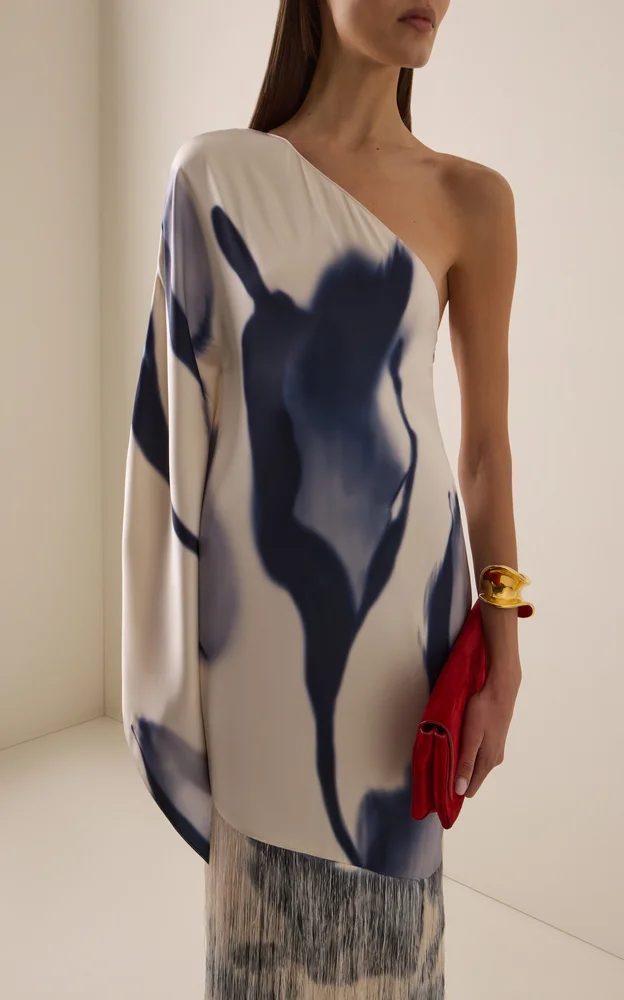 Exclusive Vivian Printed Mini with Fringe