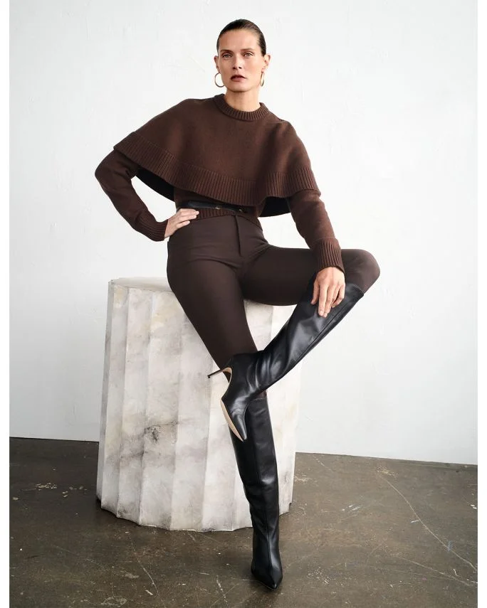 Women's Sebastian Leather Over-the-Knee Boots