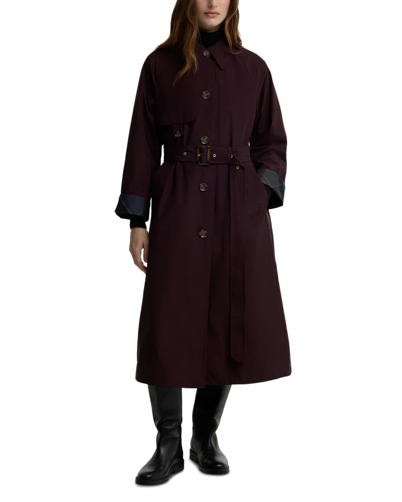 Antonella Belted Raincoat