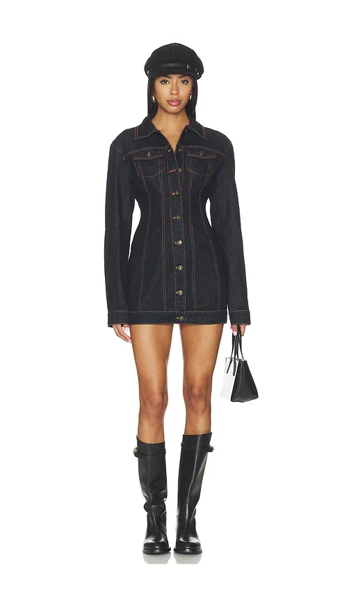 Rider Denim Mini Dress