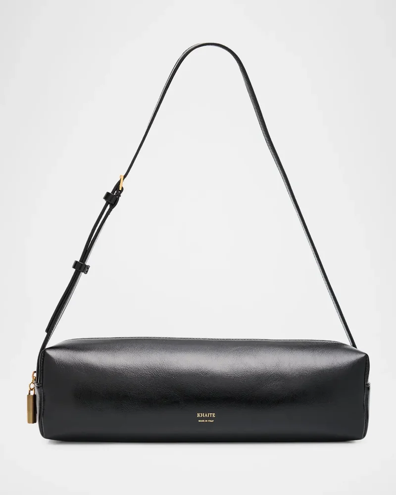 Kye Zip Leather Shoulder Bag