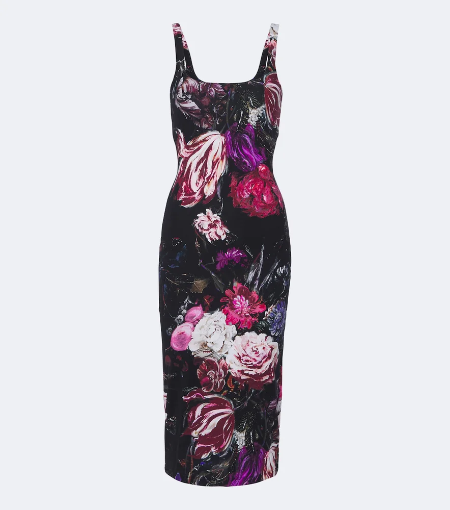 Floral midi dress