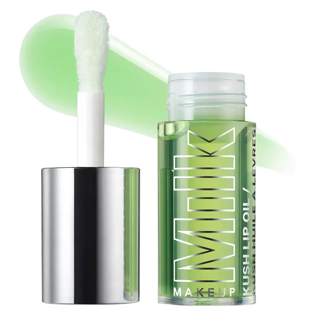 KUSH Hydrating Sheer Lip Oil in Green Dragon