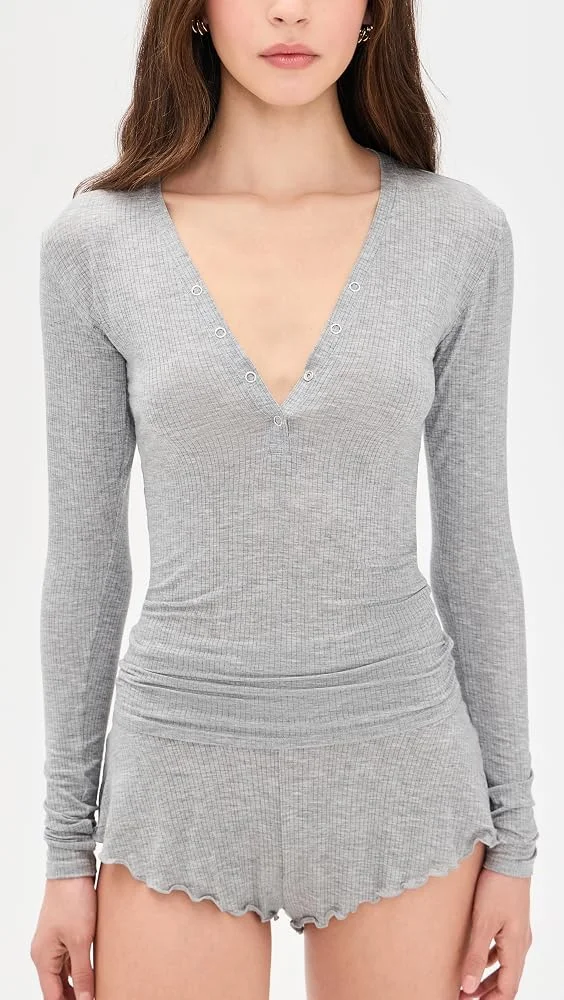 Whipped Henley Top