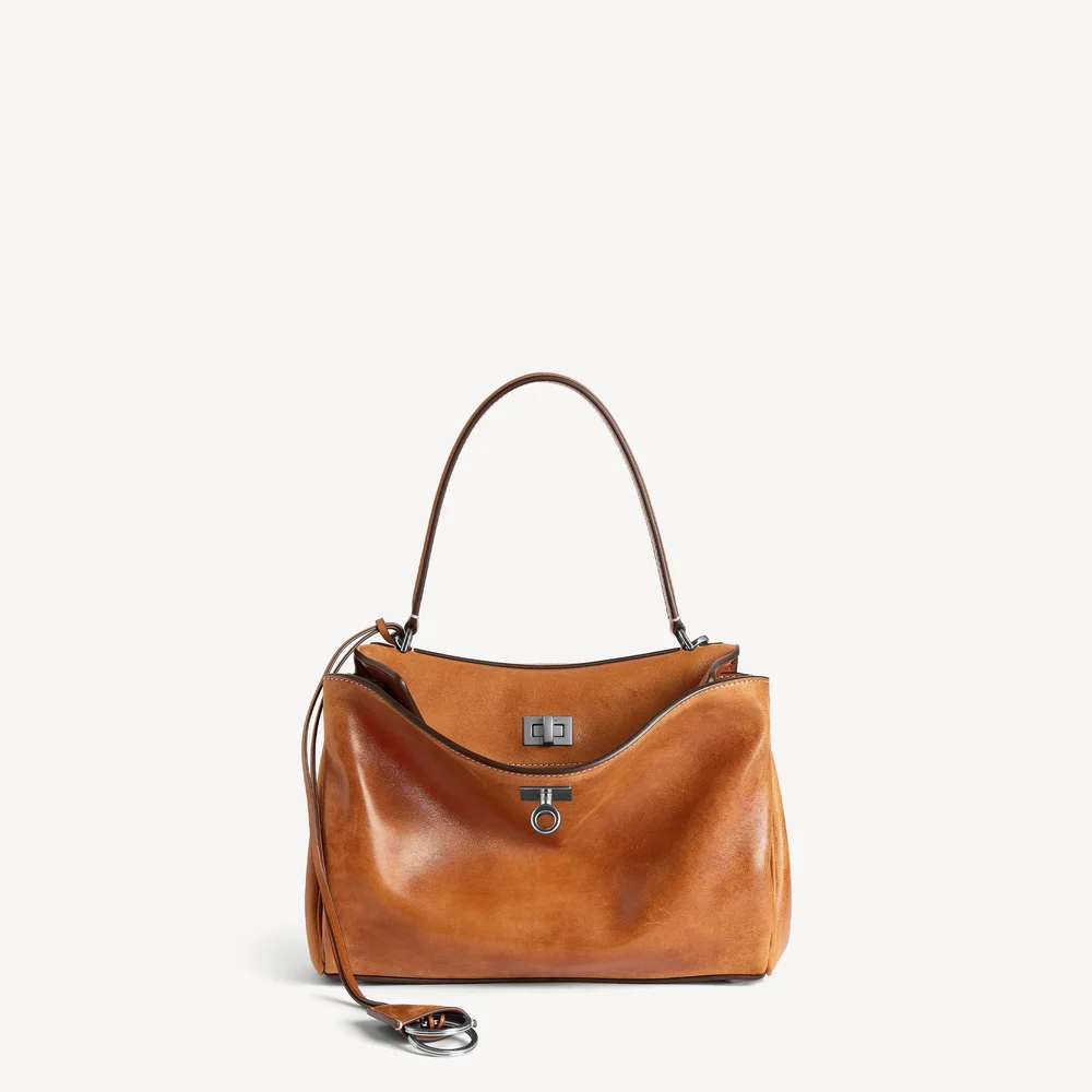 Rodeo Handbag Small in Tan Cowboy