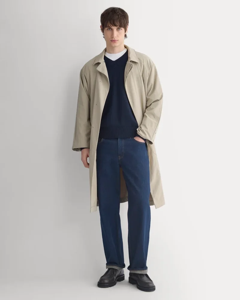 Relaxed Italian Selvedge Jean | Indigo Rinse