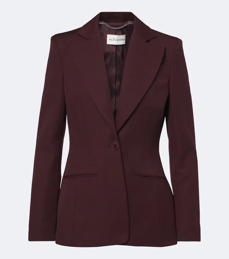 Acacia virgin wool blazer