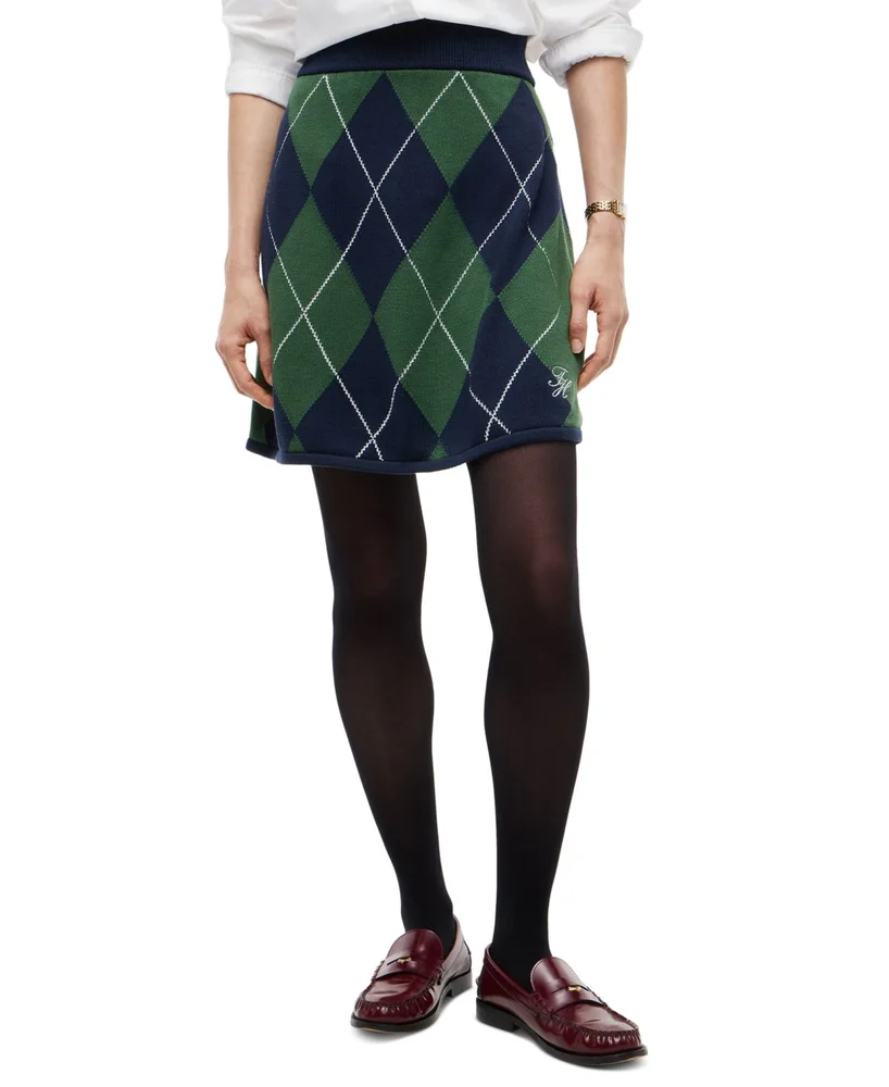 Tartan Argyle A-Line Skirt