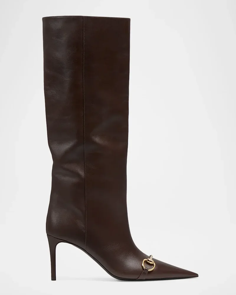 Donna 80MM Leather Boots