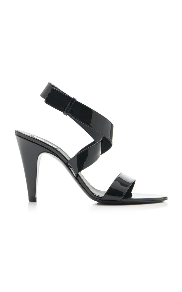 Cone Patent Leather Sandals