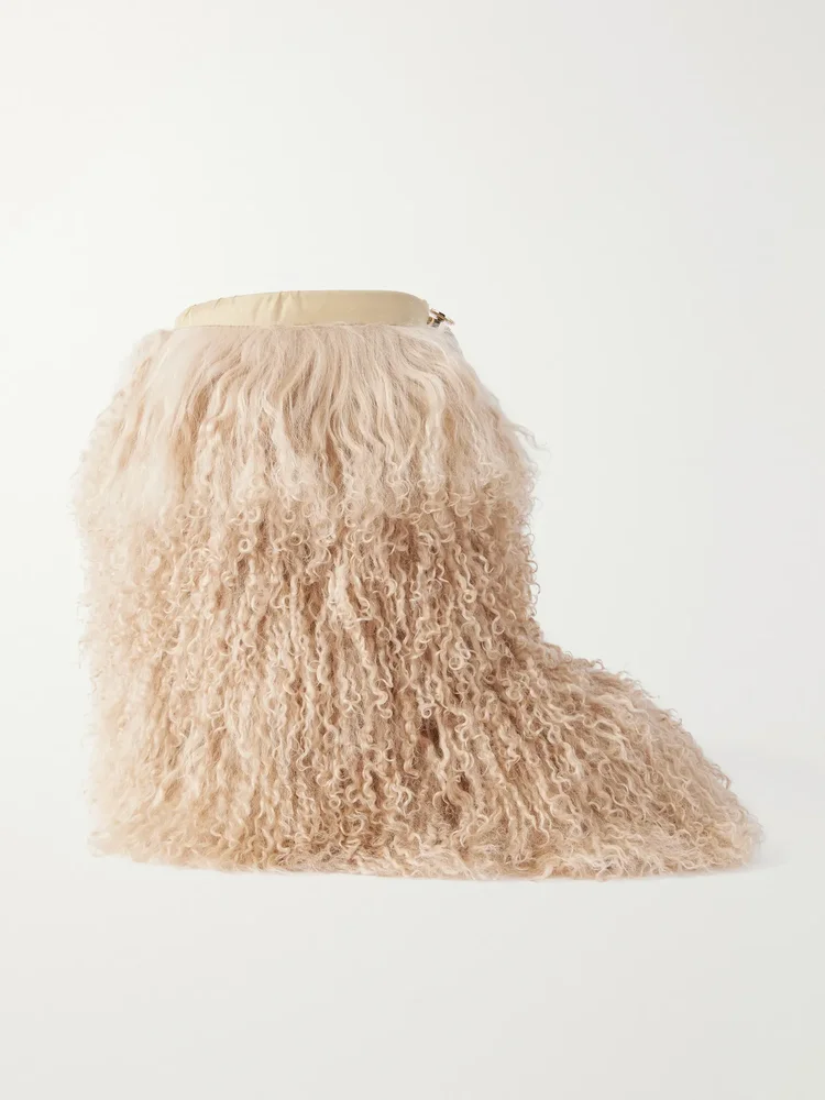 Les Arcs 10 shearling ankle boots