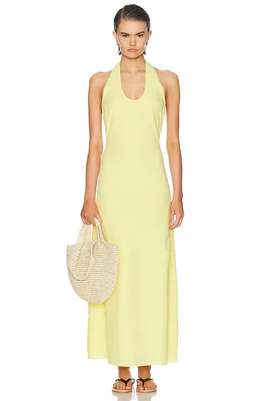 Rochelle Halter Maxi Dress