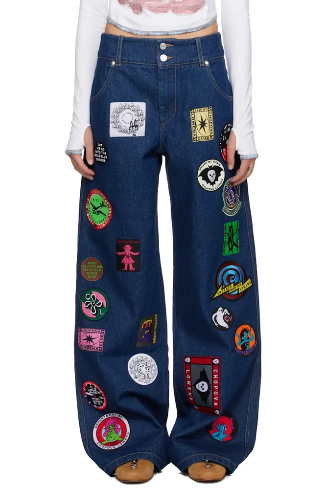 Navy Wicko Jeans