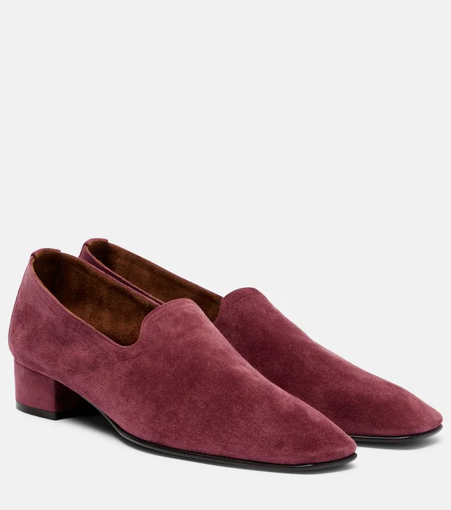 Soft Touch suede loafers