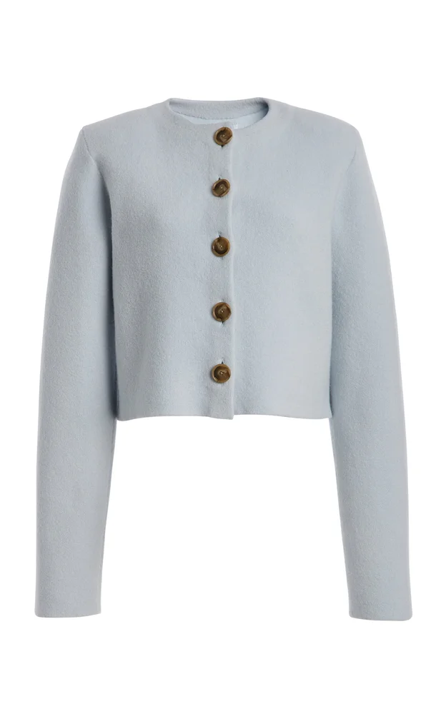 The Ryder Cropped Virgin-Wool Jacket