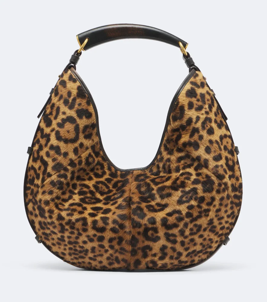 Mombasa Medium calf hair shoulder bag