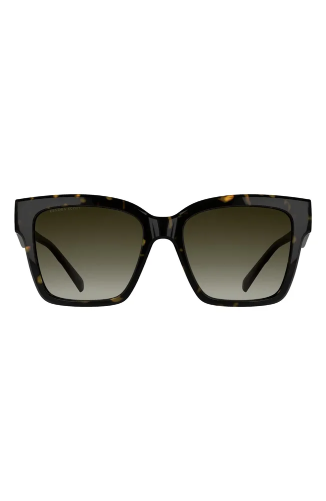 Dira 56mm Rectangular Sunglasses