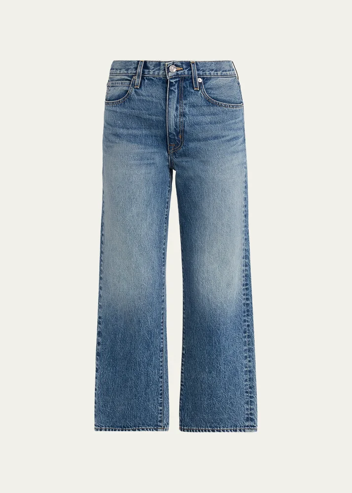Hunter Relaxed Wide Ankle Jeans