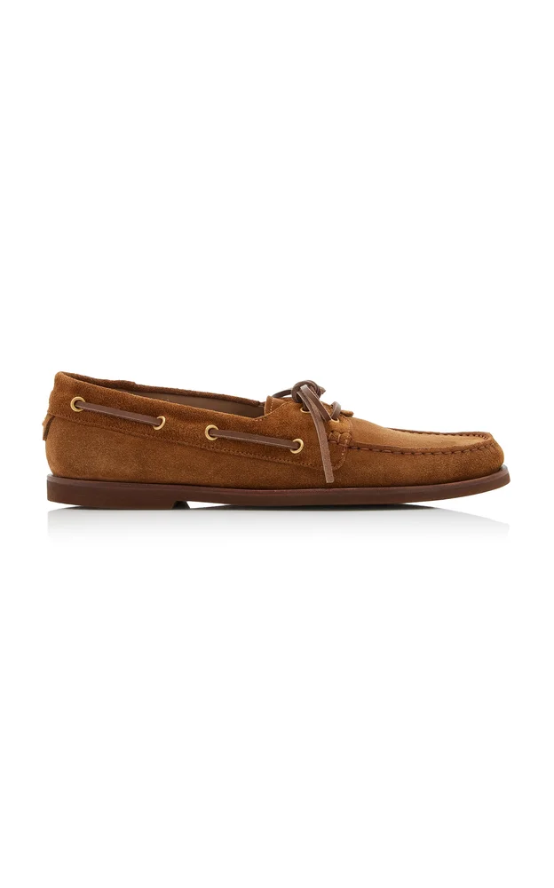 Suede Boat Shoes