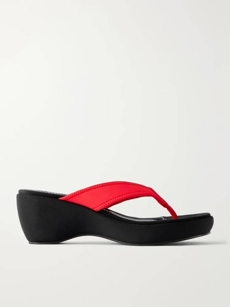 Remy Woven Wedge Sandals