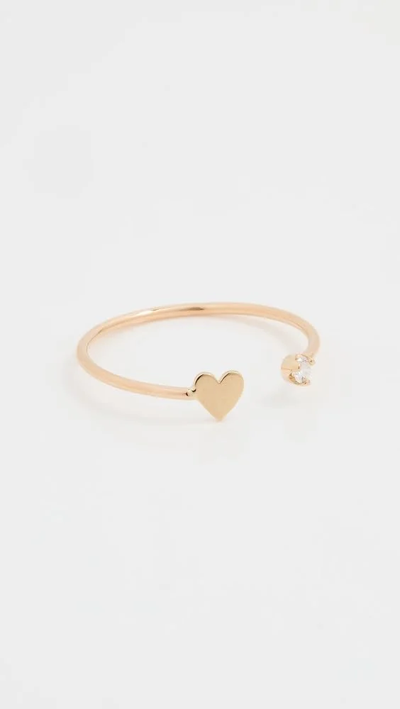 14k Gold Open Itty Bitty Ring