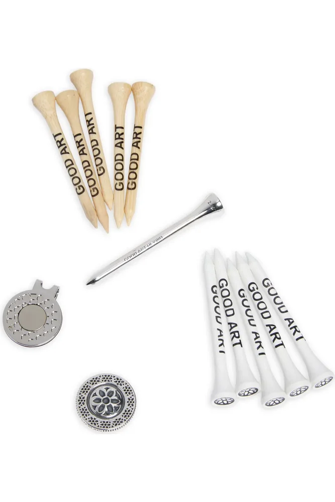 Sterling Golf Tee & Ball Marker Set