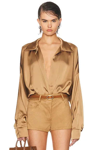 Super Oversized Boyfriend Bodysuit
