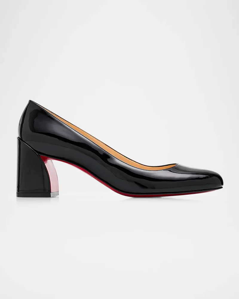55mm Miss Jane Patent Leather Pumps