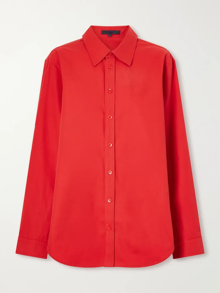 Easy cotton-twill gabardine shirt
